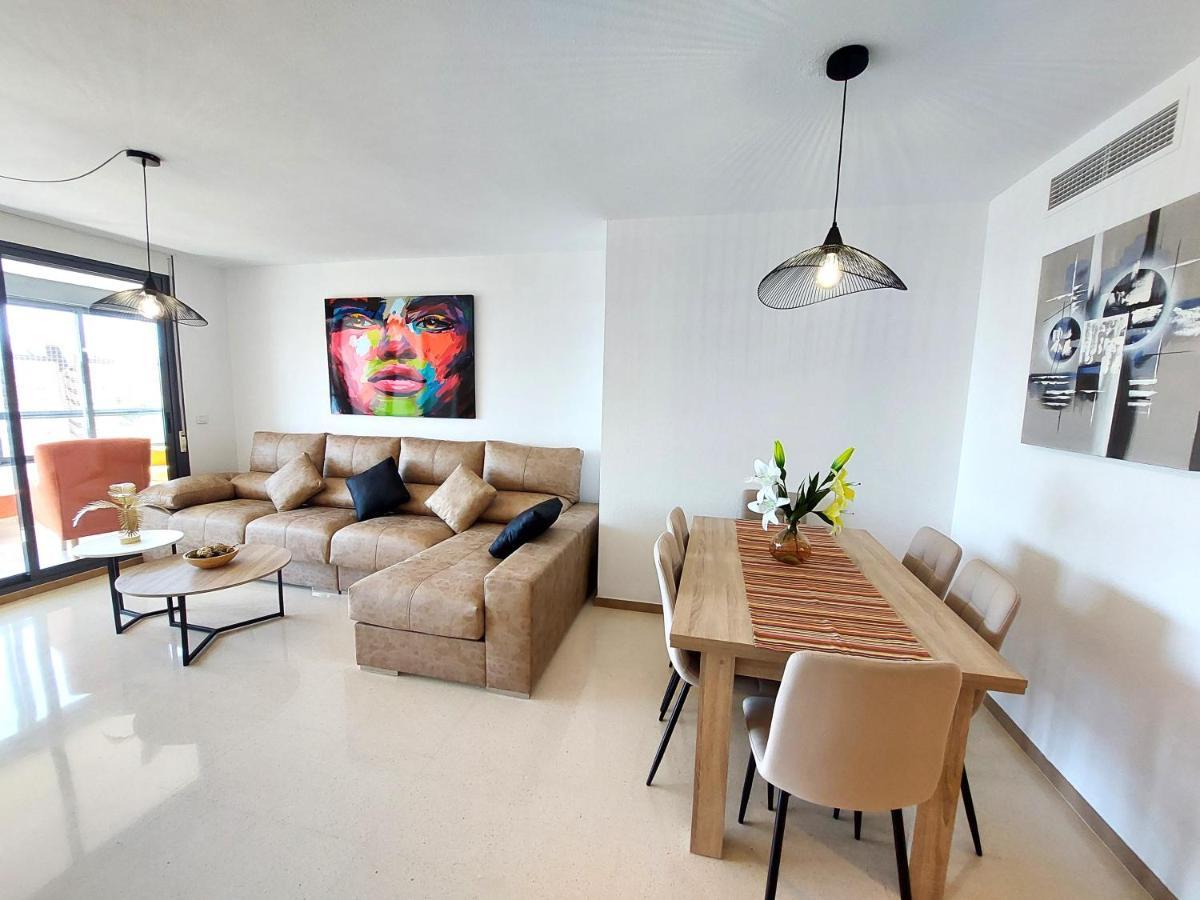 Luxury 3 Dormitorios Frente Al Mar En Las Marinas By Sonneil Rentals Бенидорм Екстериор снимка